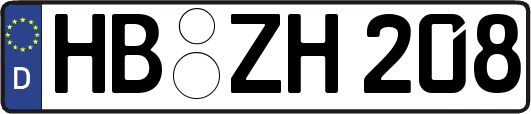 HB-ZH208