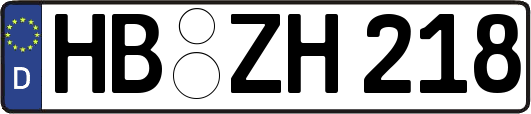 HB-ZH218