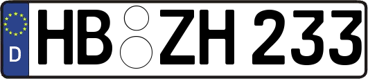 HB-ZH233