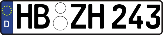 HB-ZH243