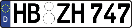 HB-ZH747