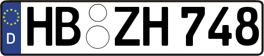 HB-ZH748