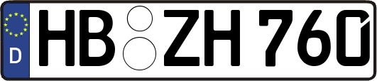 HB-ZH760