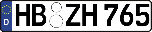 HB-ZH765