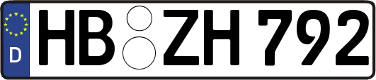 HB-ZH792