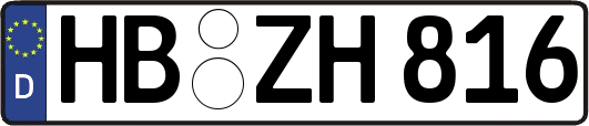 HB-ZH816