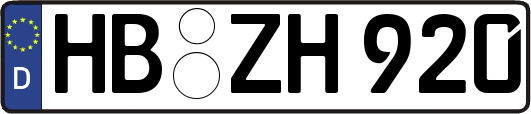 HB-ZH920