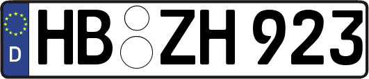 HB-ZH923