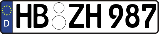 HB-ZH987