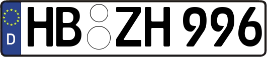 HB-ZH996