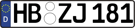 HB-ZJ181