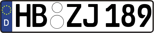 HB-ZJ189