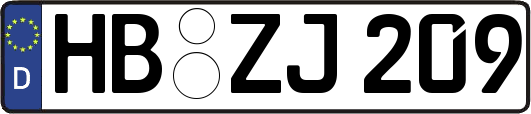 HB-ZJ209