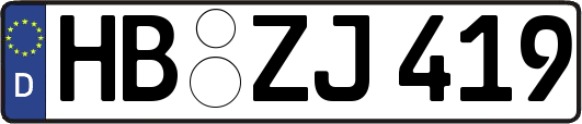 HB-ZJ419