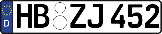 HB-ZJ452