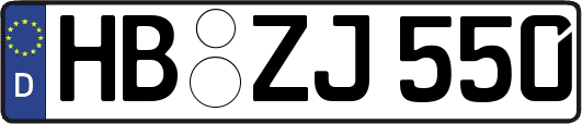 HB-ZJ550
