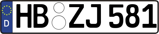 HB-ZJ581