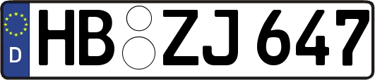 HB-ZJ647