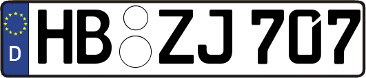 HB-ZJ707