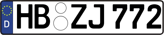 HB-ZJ772
