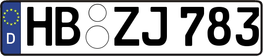 HB-ZJ783
