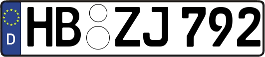 HB-ZJ792