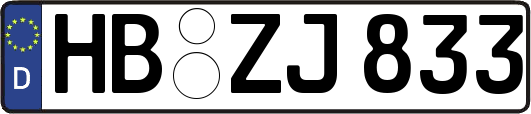 HB-ZJ833