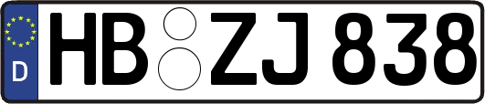 HB-ZJ838