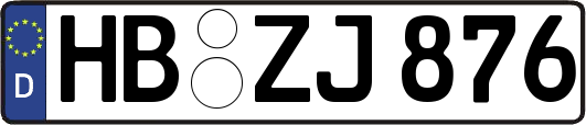 HB-ZJ876