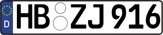 HB-ZJ916