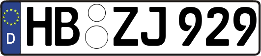 HB-ZJ929