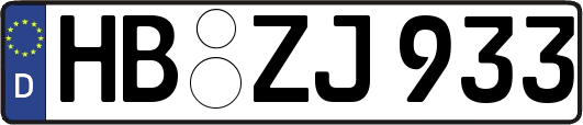 HB-ZJ933