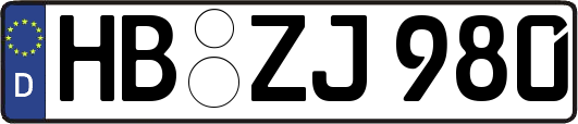 HB-ZJ980