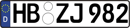HB-ZJ982