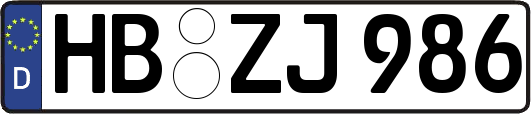 HB-ZJ986