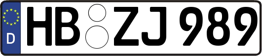 HB-ZJ989