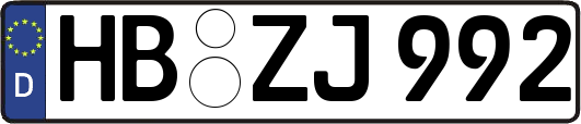 HB-ZJ992