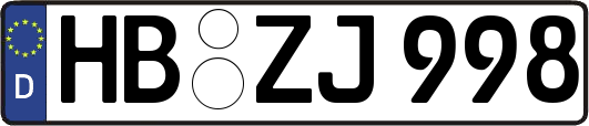 HB-ZJ998