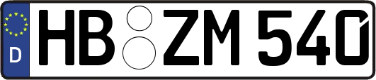 HB-ZM540