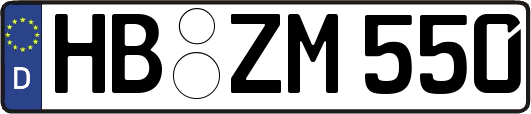 HB-ZM550