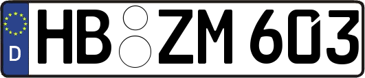 HB-ZM603