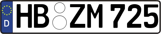 HB-ZM725