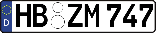 HB-ZM747