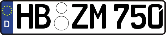 HB-ZM750