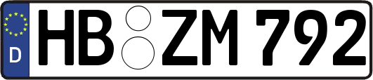 HB-ZM792