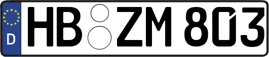 HB-ZM803