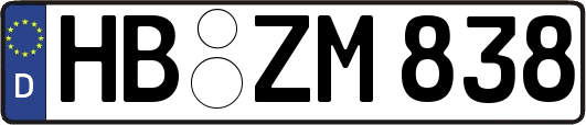 HB-ZM838