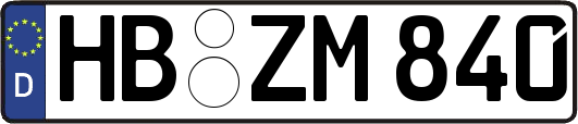 HB-ZM840