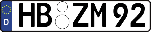 HB-ZM92
