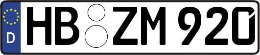 HB-ZM920